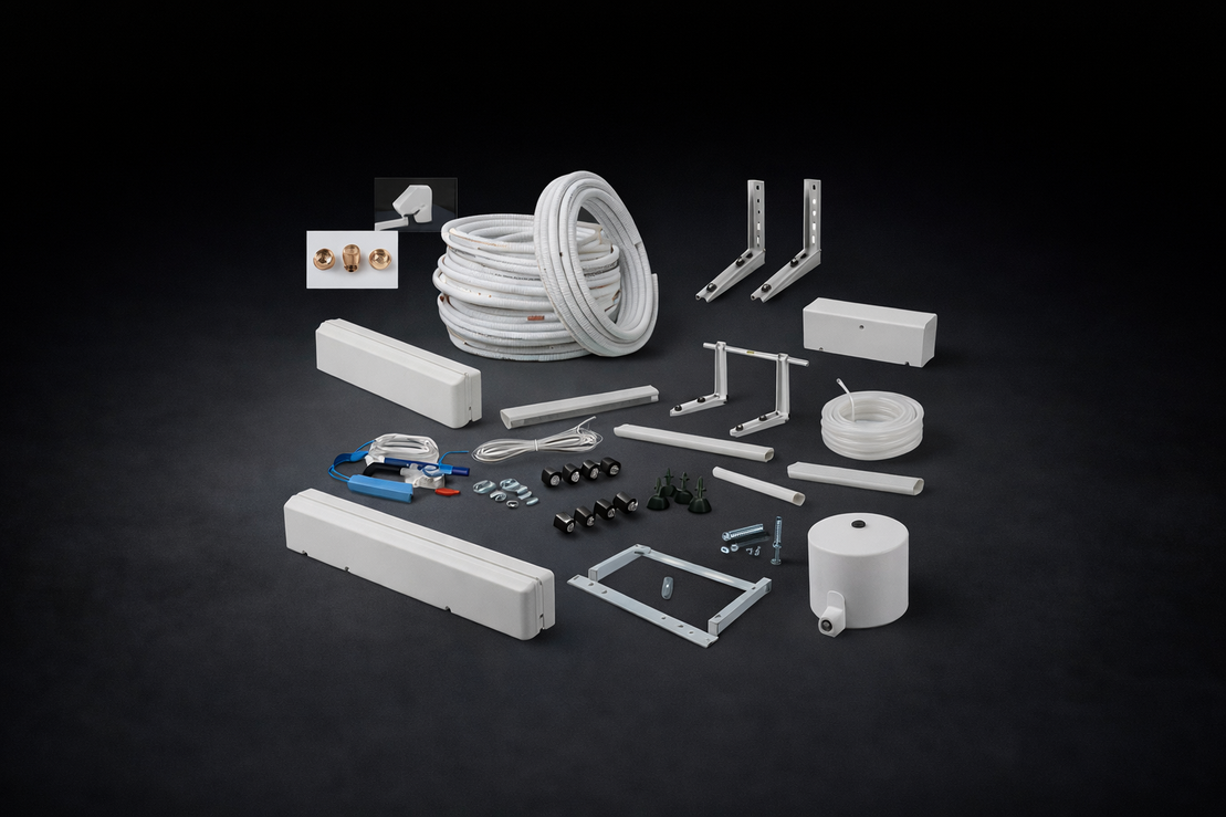 Zubehörteile für Klimageräte und Kälteanlagen